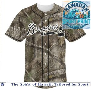 Atlanta Braves Hunting Fishing Night Camo Baseball Jersey