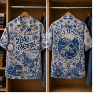 Billy Strings Banjo Mountain Toile Bluegrass Music Hawaiian Shirt Billy Strings Banjo Mountain Toile Bluegrass Music Hawaiian Shirt