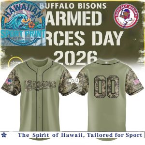 Buffalo Bisons Armed Forces Day Baseball Jersey