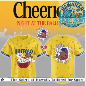 Buffalo Bisons Cheerios Cereal Night Baseball Jersey
