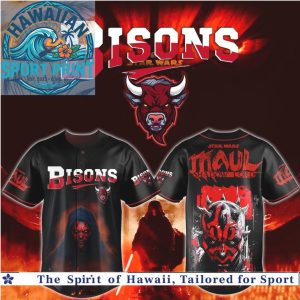 Buffalo Bisons Star Wars Maul Shadow Lord Baseball Jersey