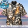 Camouflage American Flag Ring Necked Pheasant Hawaiian Shirt Camouflage American Flag Ring Necked Pheasant Hawaiian Shirt