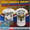 Colombia Pride Viva Colombia Independence Day Eagle Baseball Jersey Colombia Pride Viva Colombia Independence Day Eagle Baseball Jersey