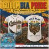 Colombia Independence Day Coffee Valley Eagle Baseball Jersey Colombia Independence Day Coffee Valley Eagle Baseball Jersey