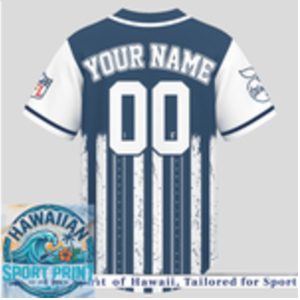 Dallas Cowboys Teacher American Flag Heartbeat Baseball Jersey