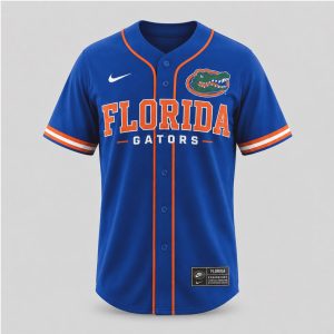 Florida Gators Sour Mash Original Quality Blue Orange Baseball Jersey