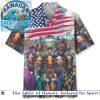 Softball Yellow Floral Tropical Hibiscus Sports Summer Hawaiian Shirt Softball Yellow Floral Tropical Hibiscus Sports Summer Hawaiian Shirt