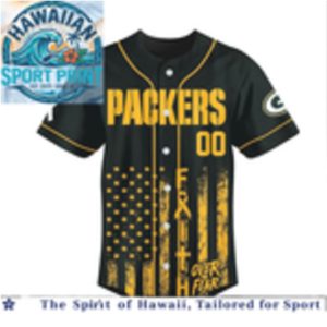 Green Bay Packers Breast Cancer Awareness Faith Baseball Jersey