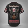 Kentucky Wildcats Biker Skull Wings Motorcycle Style Baseball Jersey Kentucky Wildcats Biker Skull Wings Motorcycle Style Baseball Jersey