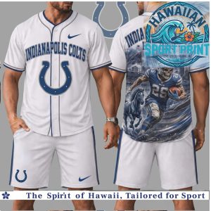 Indianapolis Colts Football Skull Mascot Est 1953 Baseball Jersey