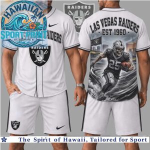 Las Vegas Raiders Football Skull Graphic Baseball Jersey