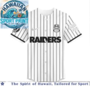 Las Vegas Raiders Hello Kitty Football Cute Mascot Baseball Jersey