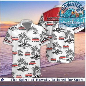 Lotto Soudal Team Palm Trees Beach Hawaiian Shirt