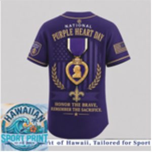 New Orleans Saints National Purple Heart Day Honor The Brave Baseball Jersey