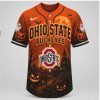 Texas Longhorns Mascot Spooky Halloween Hook Em Baseball Jersey Texas Longhorns Mascot Spooky Halloween Hook Em Baseball Jersey