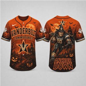Oregon Ducks Mascot Win The Day Spooky Halloween Baseball Jersey