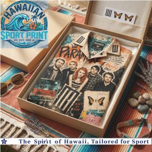Paramore Rock Band Collage Vintage Music Fan Hawaiian Shirt