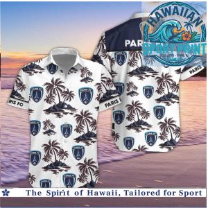 Paris FC Tropical Palm Beach Hawaiian Shirt