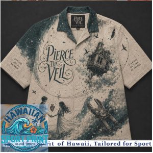 Pierce The Veil Selfish Machines Collide With The Sky Hawaiian Shirt