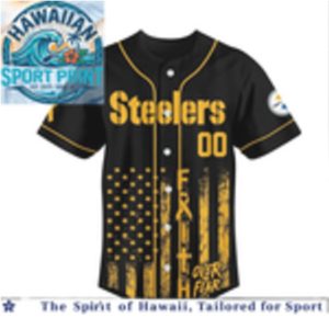 Pittsburgh Steelers Breast Cancer Awareness Faith Baseball Jersey