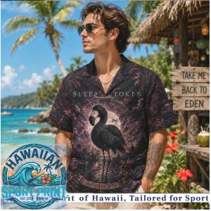 Sleep Token Flamingo Take Me Back To Eden Band Hawaiian Shirt