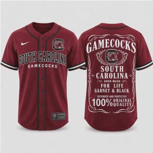 South Carolina Gamecocks Sour Mash Original Quality Retro Baseball Jersey
