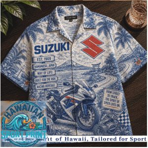 Suzuki GSX R Sportbike Racing Heritage Way Of Life Hawaiian Shirt