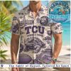 Texas Tech Red Raiders Raider Red Vintage Toile Hawaiian Shirt Texas Tech Red Raiders Raider Red Vintage Toile Hawaiian Shirt