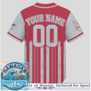 Tampa Bay Buccaneers Teacher Flag Heartbeat Custom Baseball Jersey