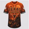 Ohio State Buckeyes Mascot Spooky Halloween Baseball Jersey Ohio State Buckeyes Mascot Spooky Halloween Baseball Jersey