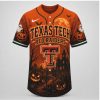 Texas Aggies Mascot Spooky Halloween Gig Em Baseball Jersey Texas Aggies Mascot Spooky Halloween Gig Em Baseball Jersey