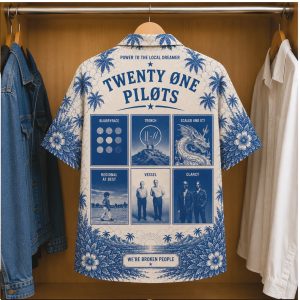 Twenty One Pilots Alt Rock Blurryface Trench Hawaiian Shirt