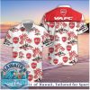 SC Bastia Football Club Tropical Palm Beach Aloha Shirt SC Bastia Football Club Tropical Palm Beach Aloha Shirt