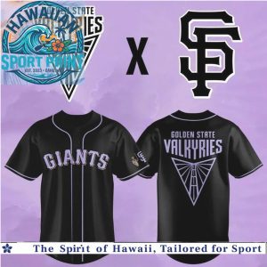 San Francisco Giants Golden State Valkyries Baseball Jersey