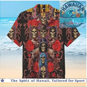 Guns N Roses Appetite For Destruction Rock Band Hawaiian Shirt