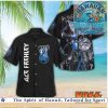 ACDC Power Up White Floral Tropical Rock Band Hawaiian Shirt ACDC Power Up White Floral Tropical Rock Band Hawaiian Shirt