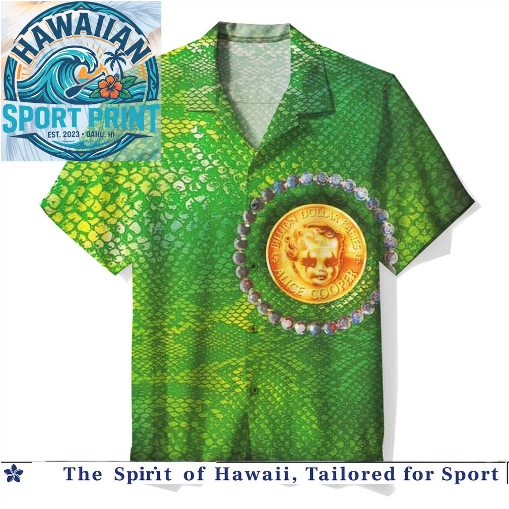 Alice Cooper Billion Dollar Babies Classic Rock Music Hawaiian Shirt Alice Cooper Billion Dollar Babies Classic Rock Music Hawaiian Shirt