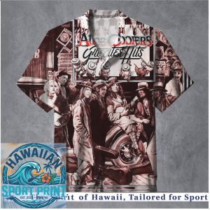 Alice Cooper Greatest Hits Vintage Rock Music Concert Hawaiian Shirt