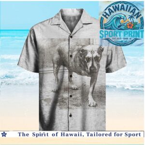 Alice In Chains Dirt Album Cover Guard Dog Rock Music Hawaiian Shirt