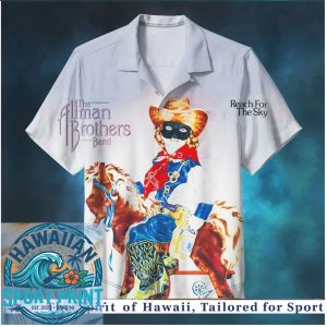 Allman Brothers Band Reach For The Sky Cowboy Hawaiian Shirt