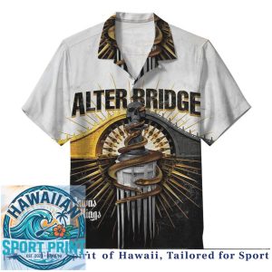 Alter Bridge Heavy Metal Rock Band Music Tour Hawaiian Shirt