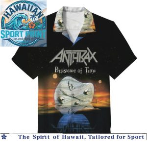 Anthrax Thrash Metal Band Persistence Of Time Shirt
