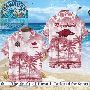 Arkansas Razorbacks NCAA Tropical Beach Summer Hawaiian Shirt
