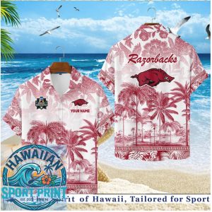 Arkansas Razorbacks NCAA Tropical Beach Summer Hawaiian Shirt