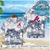 Blue Pug Pattern Island Tribal Style Summer Hawaiian Shirt Blue Pug Pattern Island Tribal Style Summer Hawaiian Shirt