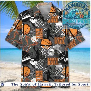 Basketball Game Champion Sports Fan Hawaiian Shirt Beach