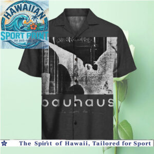 Bauhaus Bela Lugosi's Dead Gothic Rock Band Hawaiian Shirt