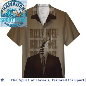 Billy Joel Piano Man Legend Singer Classic Rock Aloha Shirt
