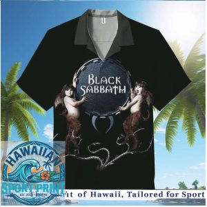 Black Sabbath Born Again Demon Baby Heavy Metal Hawaiian Shirt