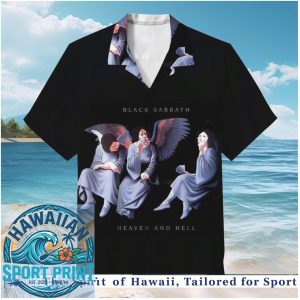 Black Sabbath Heaven And Hell Rock Band Hawaiian Shirt